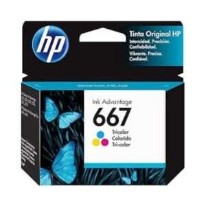 Cartucho de tinta HP 667 Tricolor Original