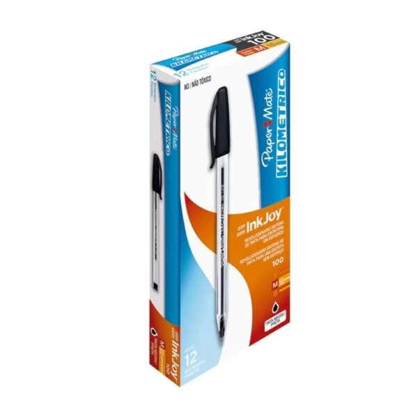 BOLIGRAFO-PM-KILOMETRICO-NEGRO-PAPER-MATE_1
