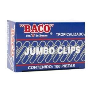 Caja BACO de Clips Jumbo