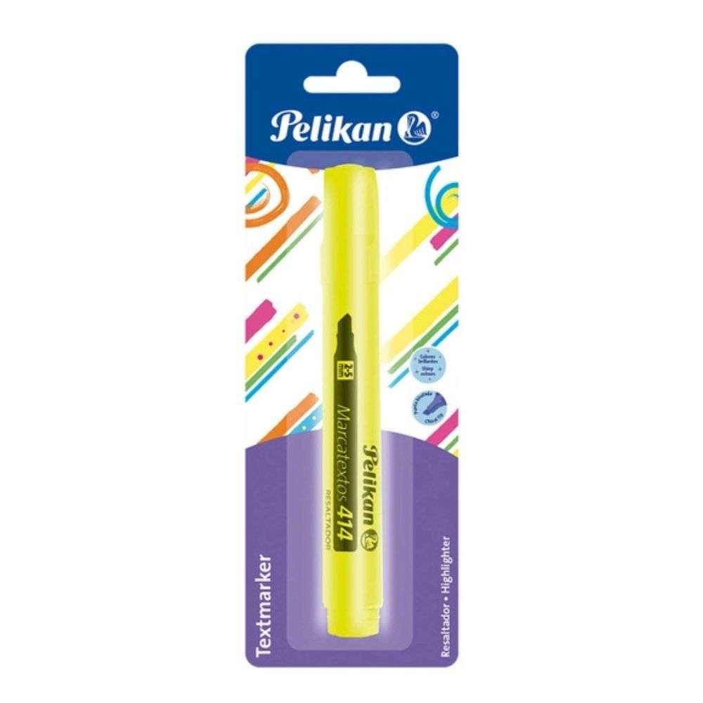 Marcatextos 414 Pelikan Cincel Amarillo