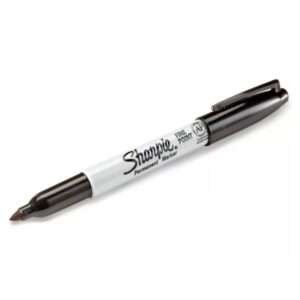Marcador Permanente Nextep Punto Fino 2mm Negro c12 Pzas
