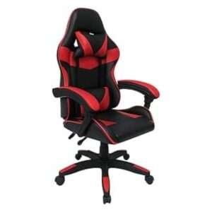 Silla Gamer Ergonómica-Falkor Negro-Rojo NXCACCAL025