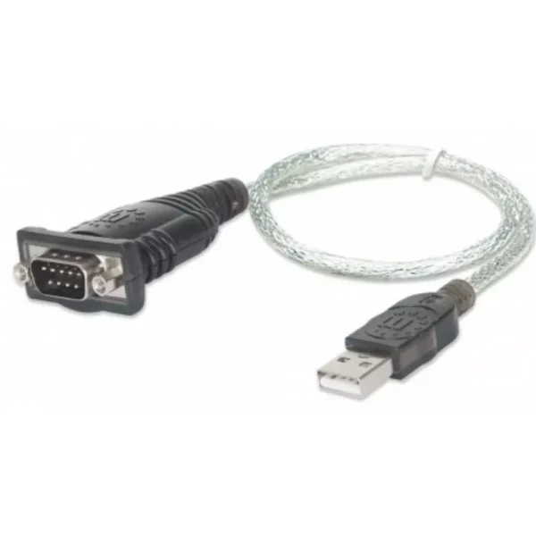 Convertidor de USB a Serial MANHATTAN, 0,45 m, RS-232