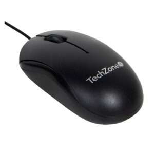 Mouse alámbrico Initially TechZone, 1000 DPI’s